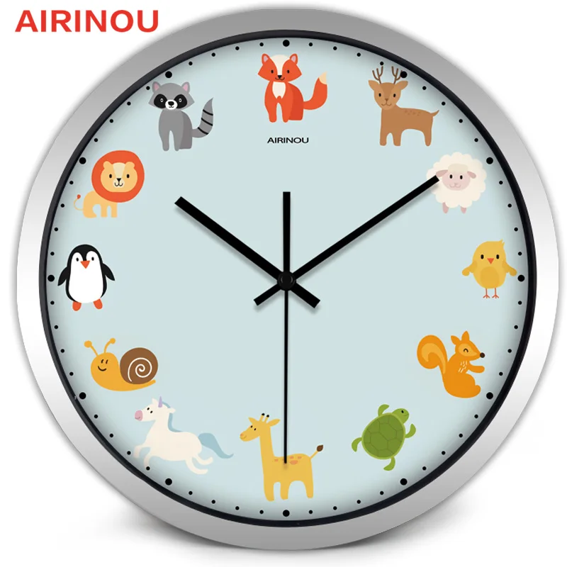 Дизайн указки животных из мультфильма Airinou стеклянные и металлические настенные