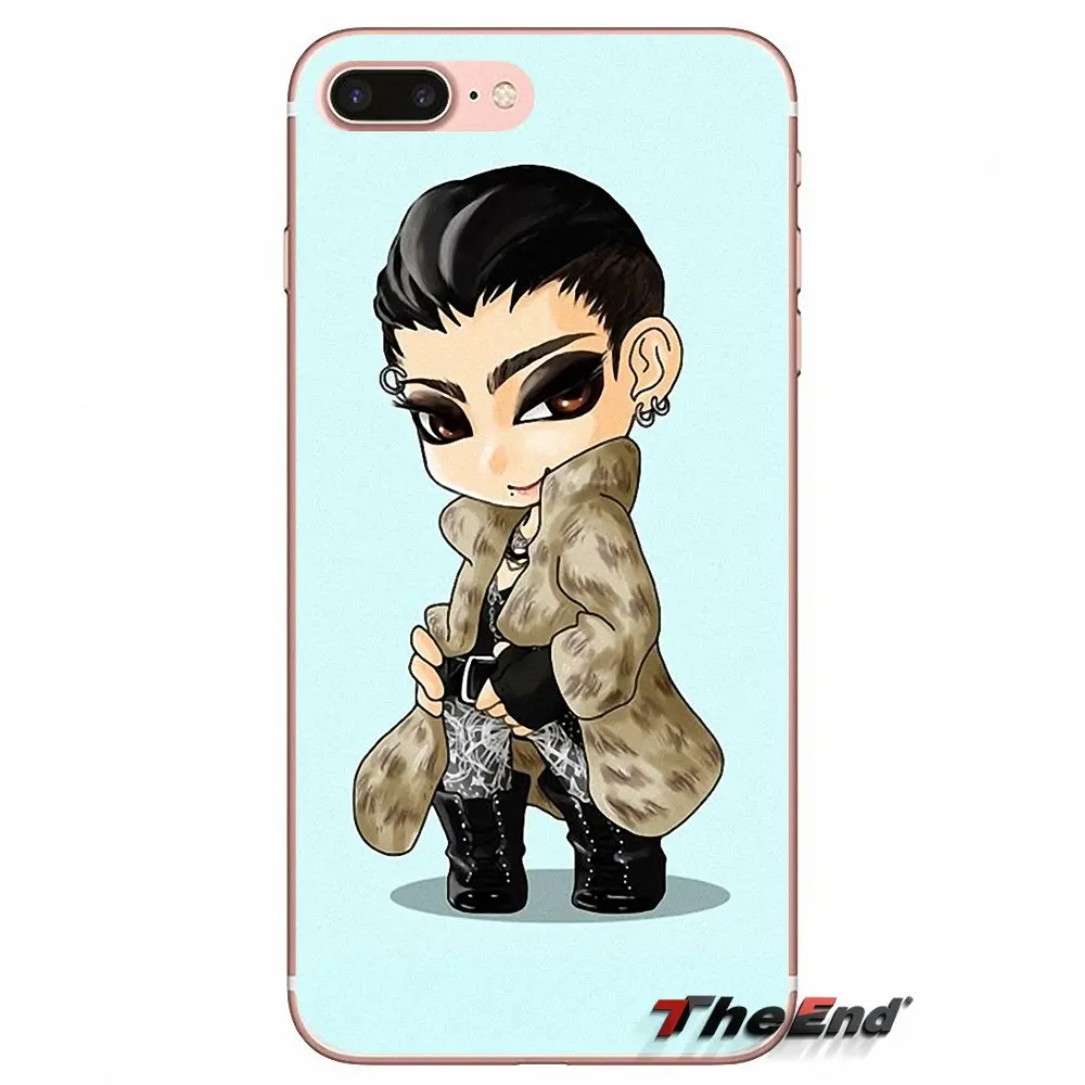 Прозрачные мягкие чехлы Билл каулитц Tokio Hotel для Apple iPhone X 4 4S 5 5S SE 5C 6 6s 7 8 плюс Plus |