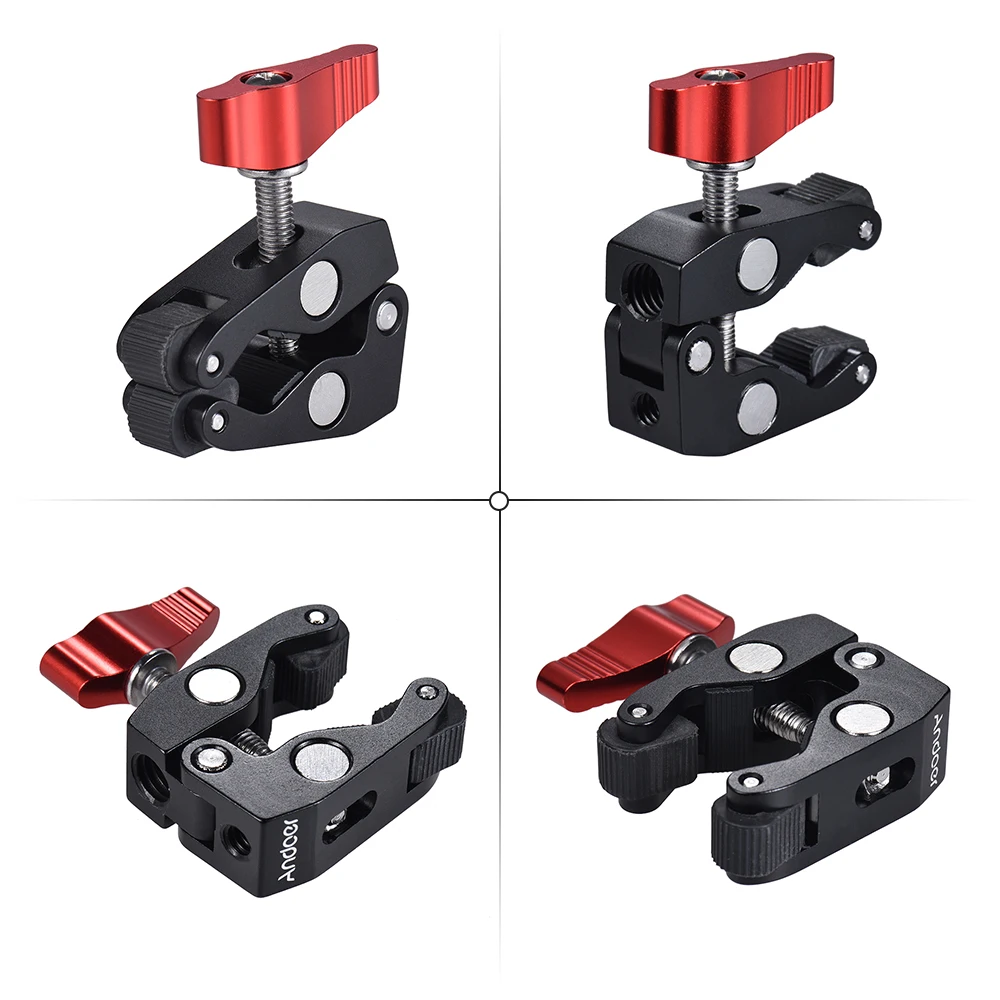 Многофункциональный Шаровой Зажим с шаровой головкой зажимом Magic Arm Super Clamp