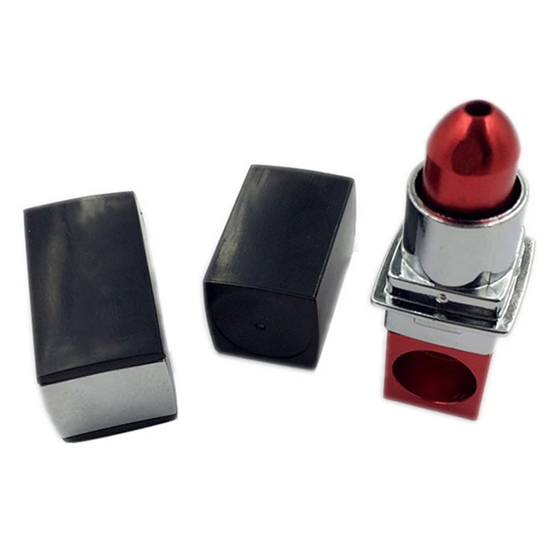 1 шт. помада портативные курительные трубки металлическая табачная трубка