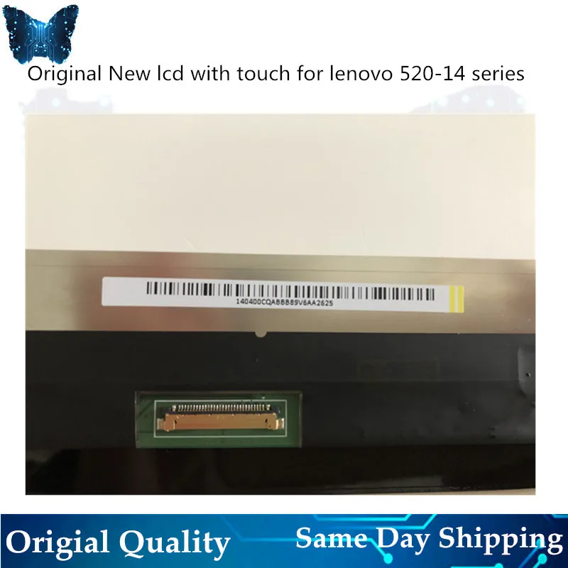 Оригинальный Новый ЖК экран для Lenovo Yoga 520 14 80X8 14IKB дюймовый сенсорный дигитайзер в