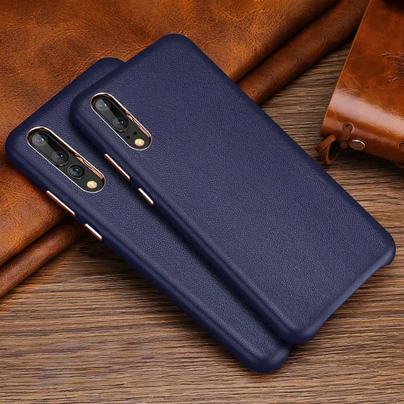 BFOLLOW кожаный чехол из овечьей кожи для Huawei P20/P20 pro роскошная задняя крышка