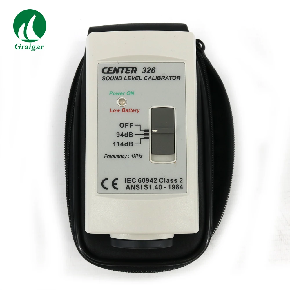 

High Precision Sound Level Calibrator CENTER-326 (94dB/114dB) Accurate And Simple To Use