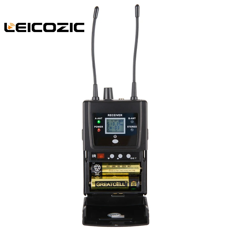 Leicozic стерео монитор в ухо Система профессиональный стерео беспроводной монитор система для сценического мониторинга производительности 782IEM