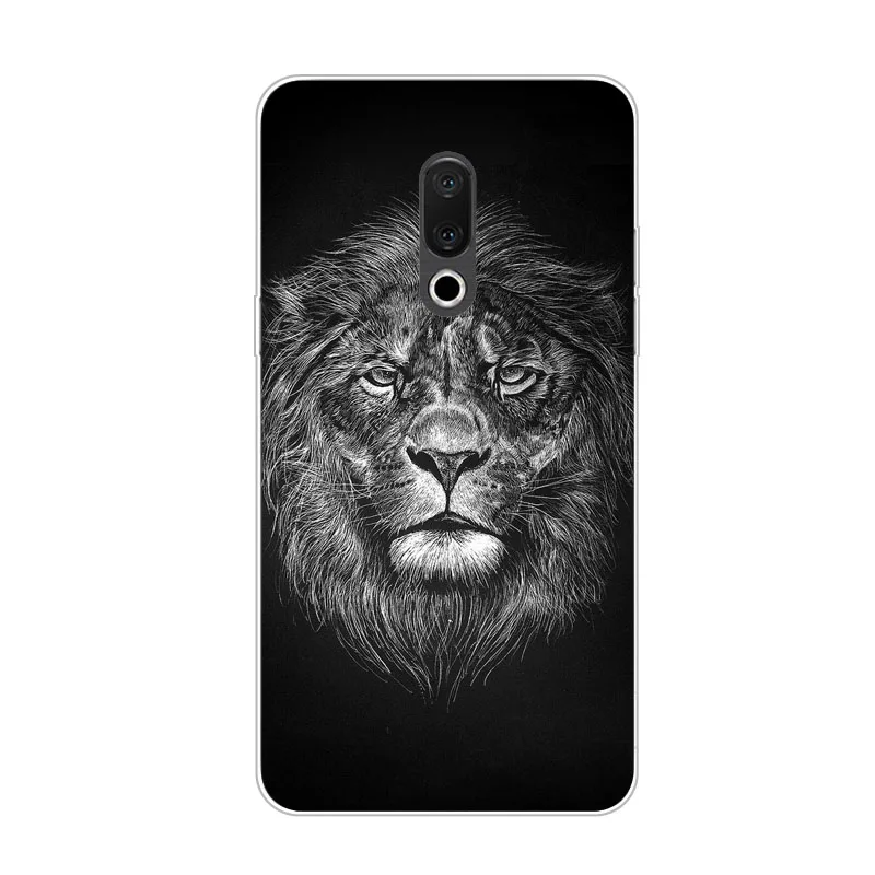Чехол для Meizu 15 plus силиконовый чехол-книжка с рисунком из мягкого ТПУ Защитные