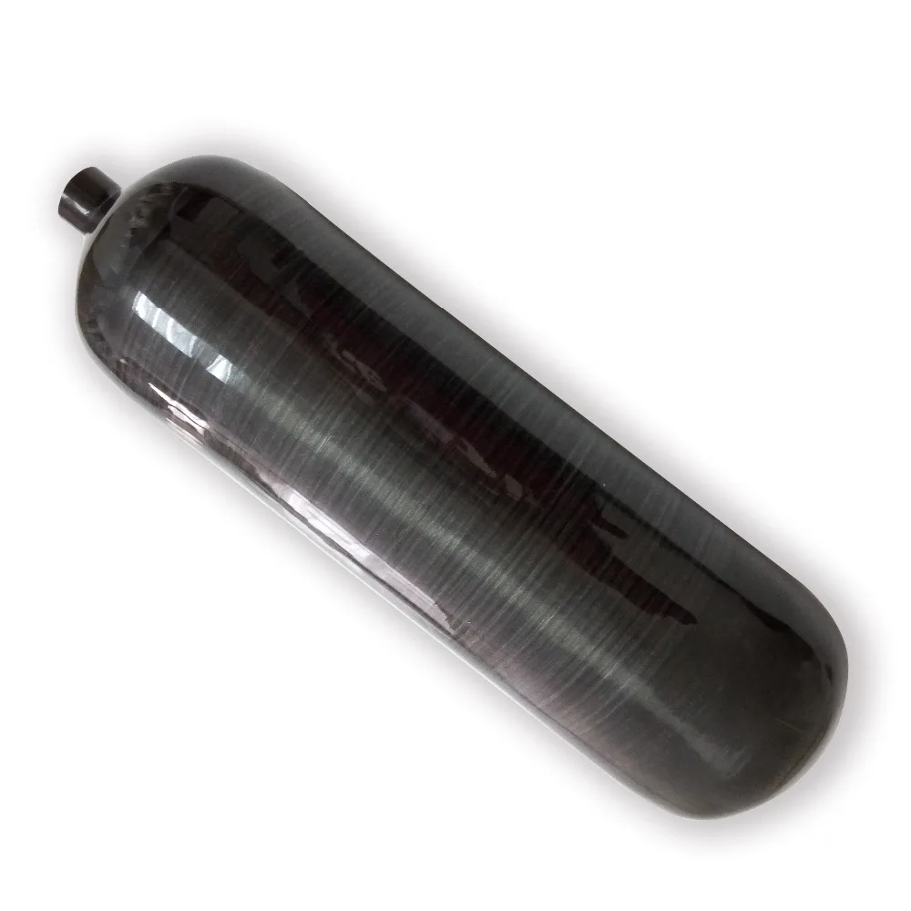 Acecare New design 6.8L composite carbon fiber cylinder black for SCBA Breathing/SCUBA Diving/air conder PCP rifle pistol