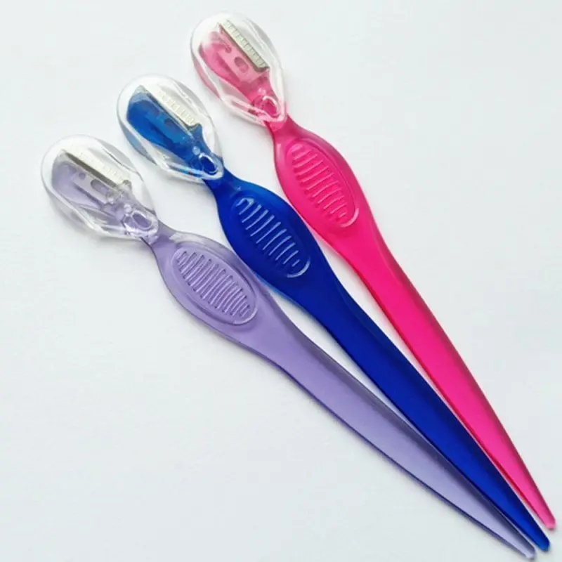 1 шт. бритва для бровей удаления волос на лице триммер острый Мини-нож макияжа