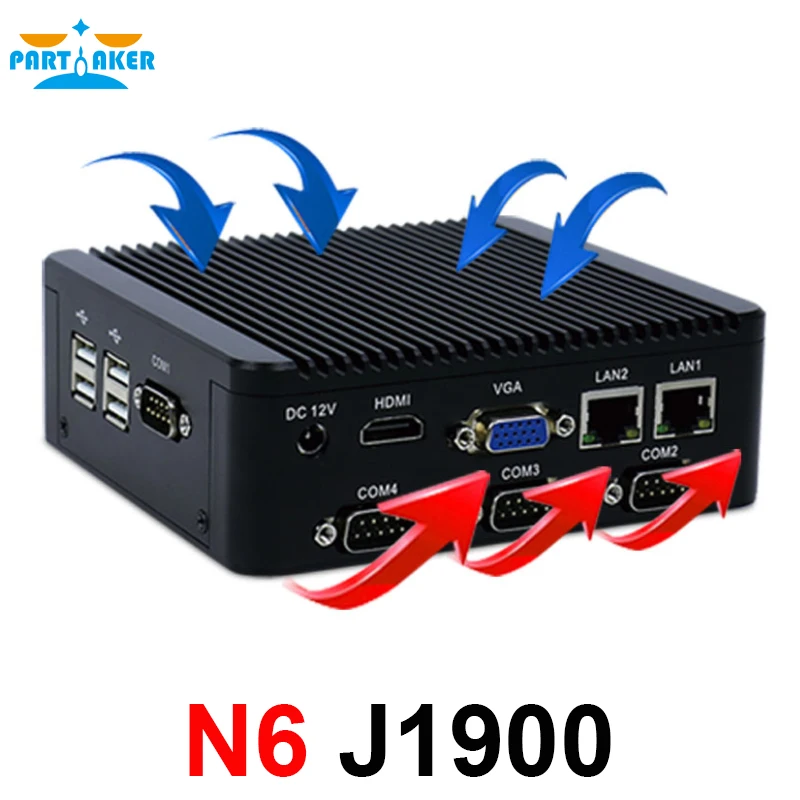 Мини-ПК parмягкий N6 с 4-ядерным процессором Intel Celeron J1900 2 0 ГГц | Компьютеры и офис