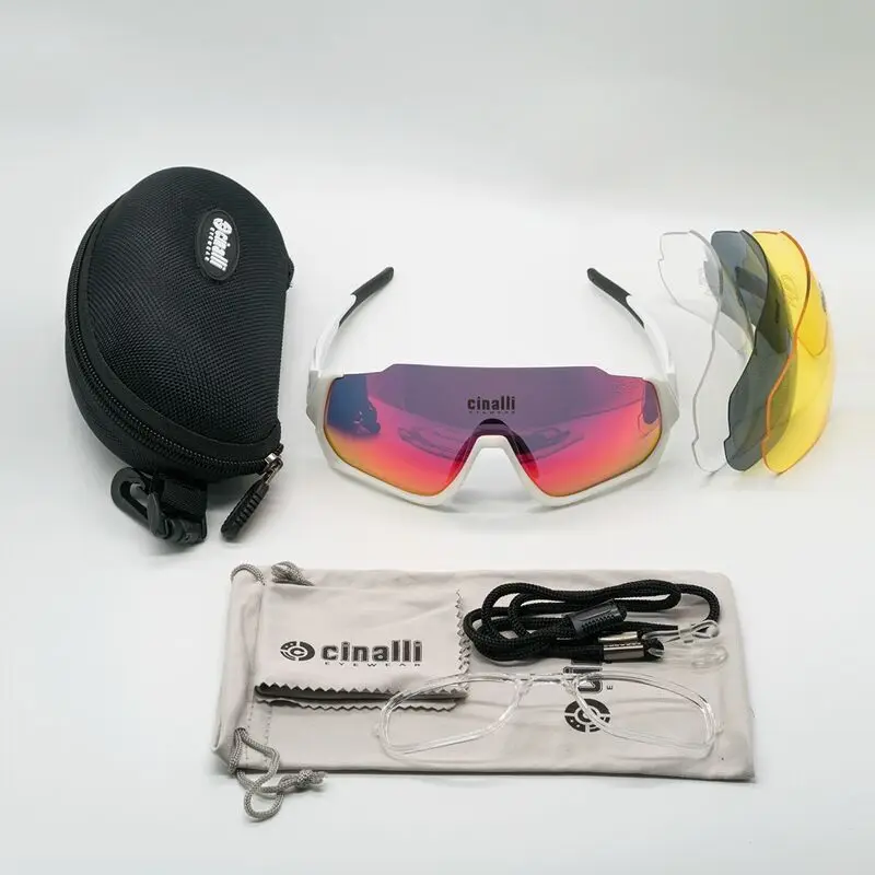 CINALLI C 088 велосипедные очки спортивные защита TR90 для велоспорта оправа с