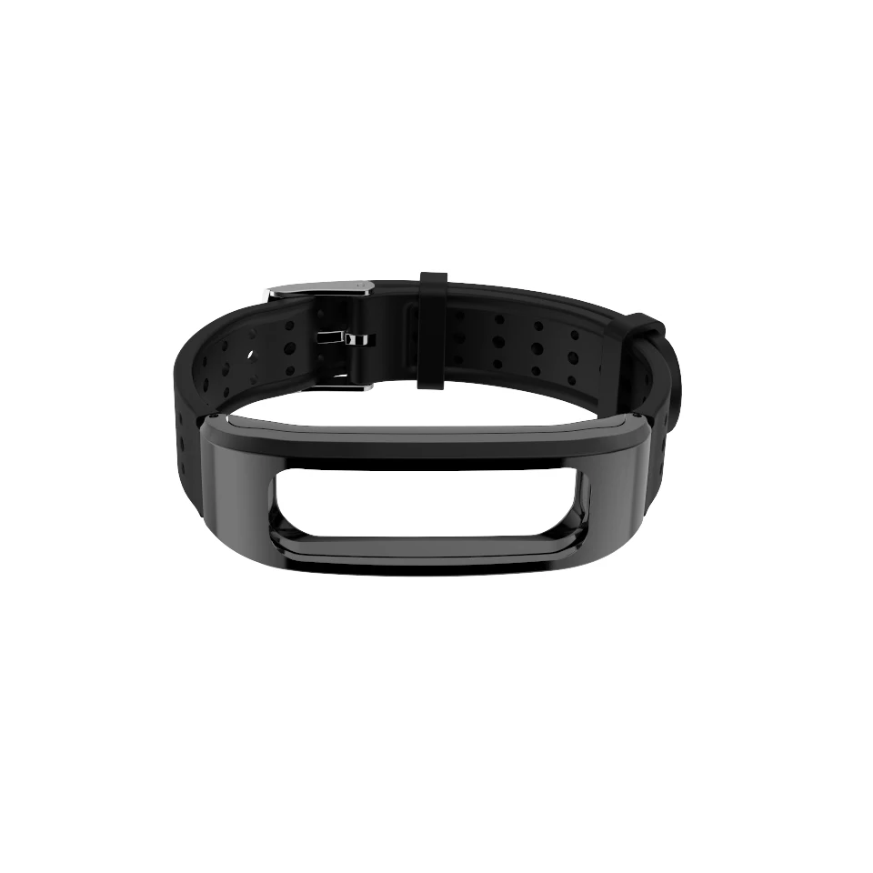 Balck Mijobs Молодежный ремешок для huawei Honor Band 4 Runnning Версия смарт-Браслет спортивный браслет Honor Band 4 ремешок для бега - Цвет: Balck