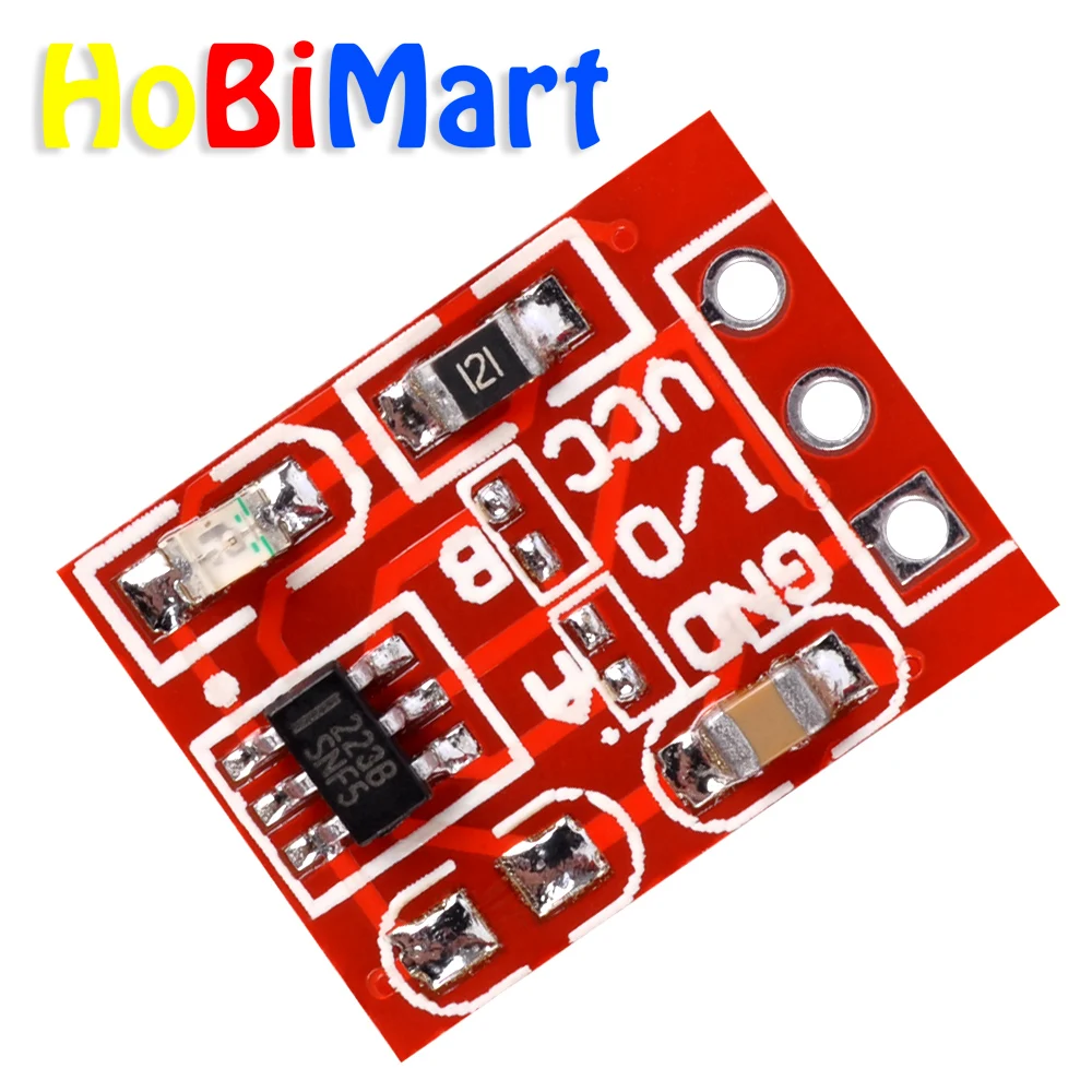 HoBiMart 20 шт. TTP223 сенсорный ключ модуль переключателя сенсорная кнопка емкостные