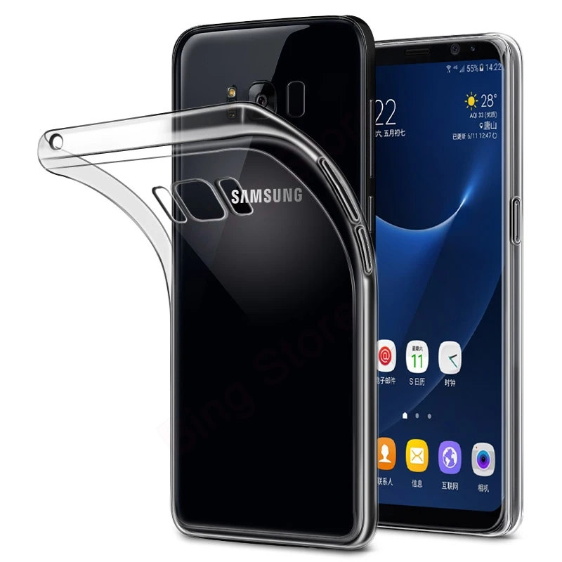 Прозрачный гелевый Чехол для Samsung Galaxy J1 J2 J3 J5 J7 ACE Prime Pro 2015 2016 2017 2018 мягкие ТПУ