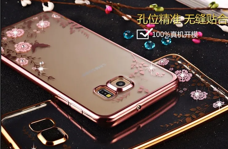 Мода diamond Secret Garden мягкое покрытие из материала TPU чехол для телефона Samsung G530 G7106 G3606