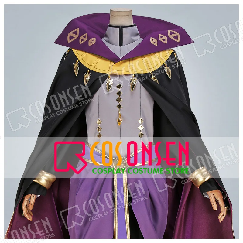 Огненная эмблема Генри фиолетовый косплей костюм Cosonsen все размеры сделанный на