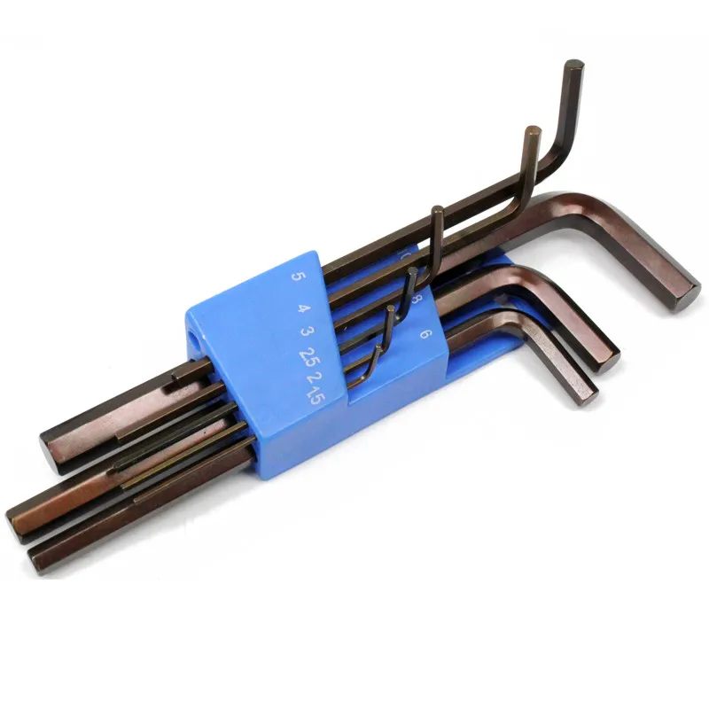 Новый. S2 9 шт. продлен плоским шесть угол ключ торцевой гаечный 1.5-1.0 мм Chave catraca |