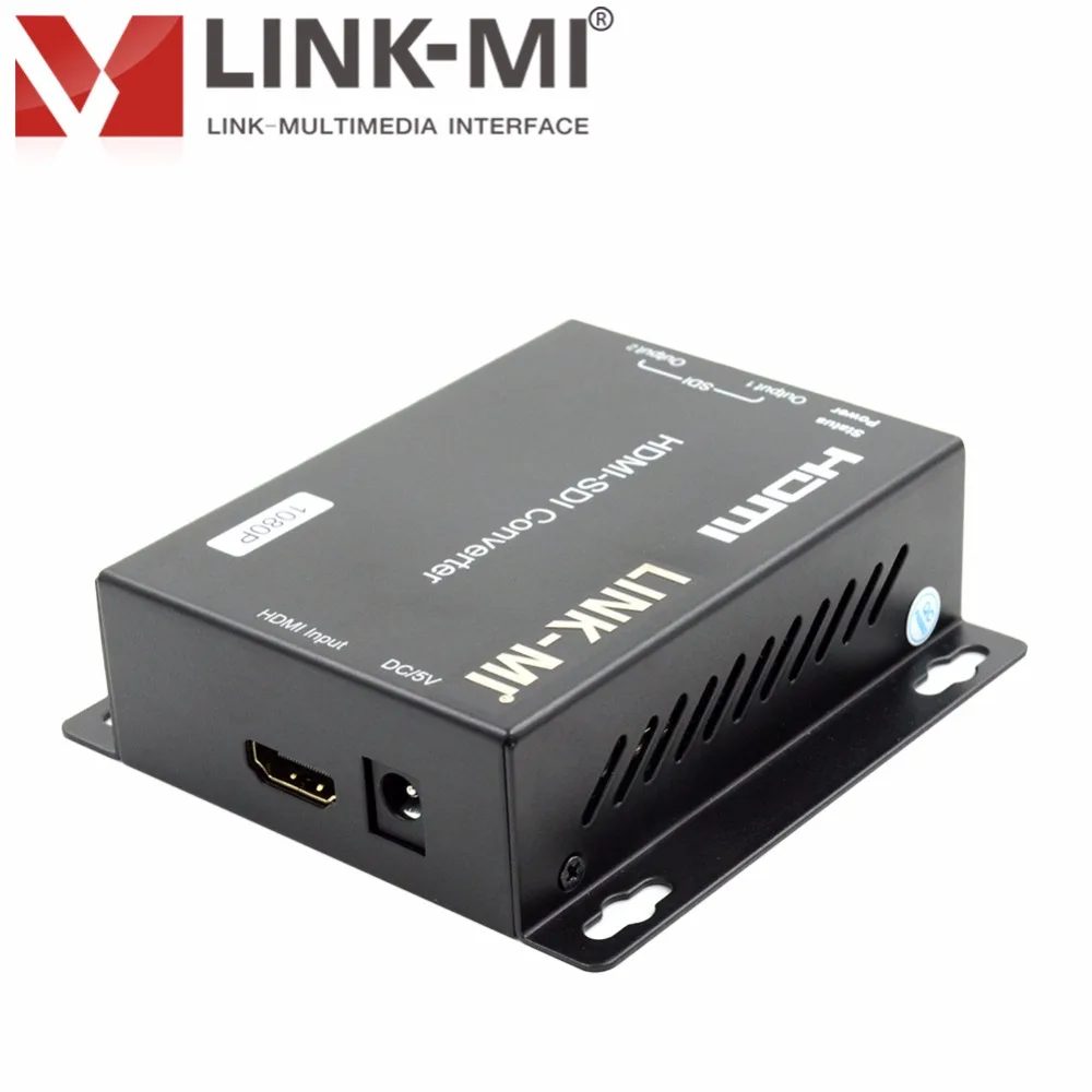 LINK MI LM HSD1 SDI сплиттер 1x2 HDMI to оптический аудио конвертер с поддержкой нескольких