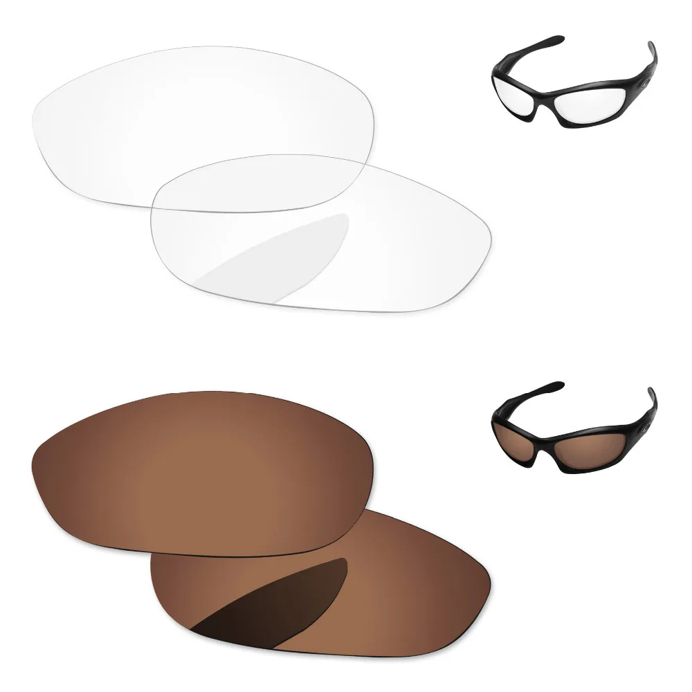 2 пары сменных линз для очков Monster Dog 100% защита от Уфа и уфв|lenses for sunglasses|replacement lenses