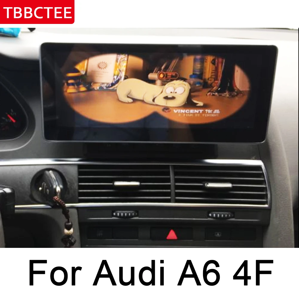 Для Audi A6 4F 2004~ 2009 MMI Android автомобильный Радио gps мультимедийный плеер навигация WiFi BT Navi Стерео сенсорный экран карта система