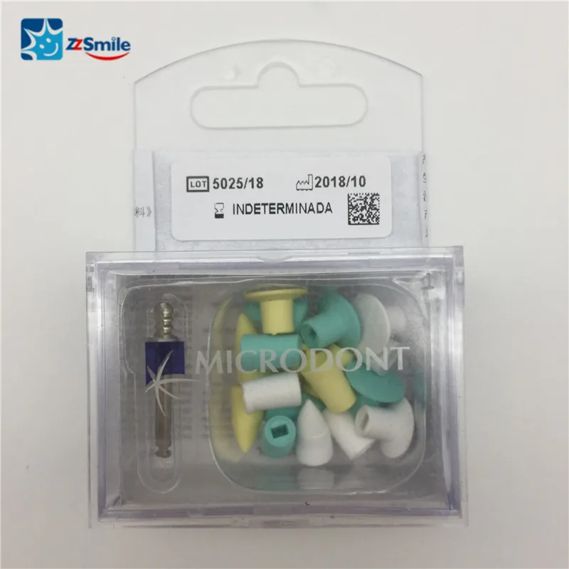 CE/FDA одобренный Microdont 3 шага процедуры стоматологический композитный полировальный набор