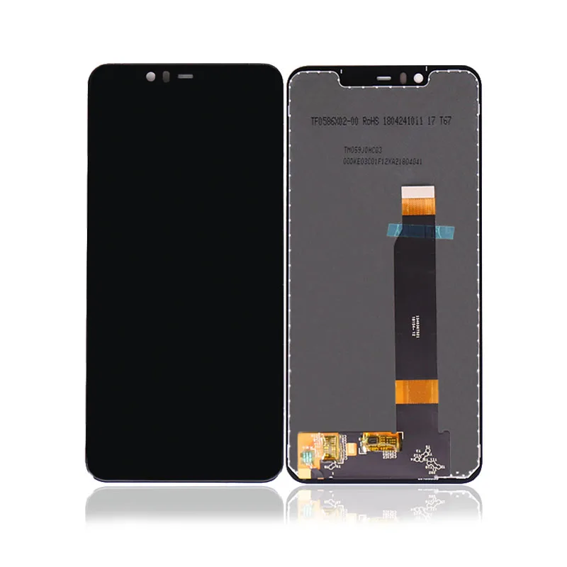 Протестировано для Nokia 5 1 Plus ЖК экран сенсорный X5 Pantalla дигитайзер Сенсорная