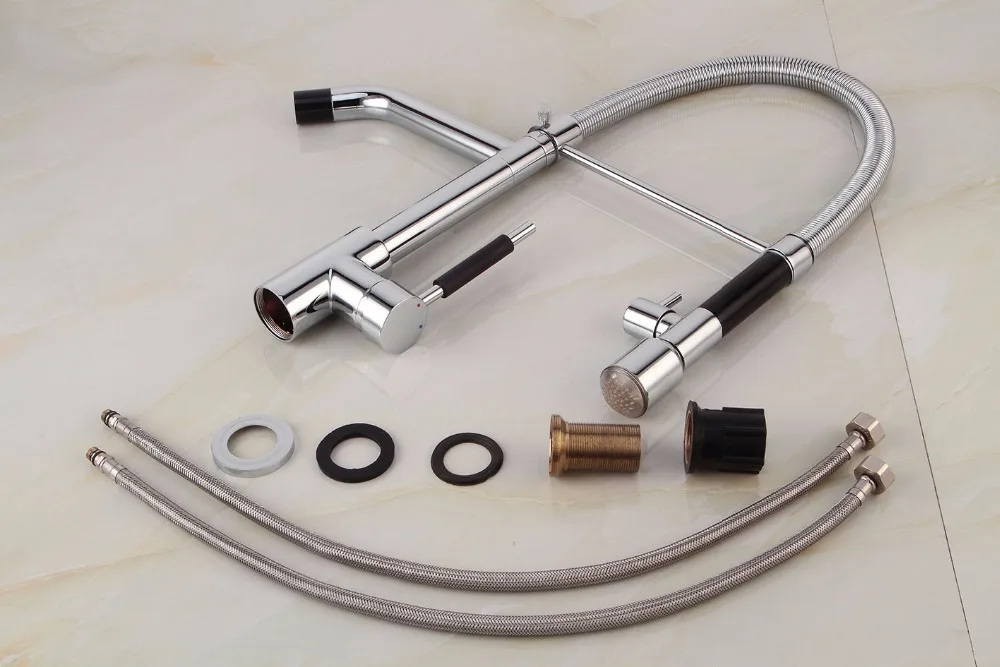 ED смесители для кухни хромированный смеситель раковины кран с одной ручкой TL064 |