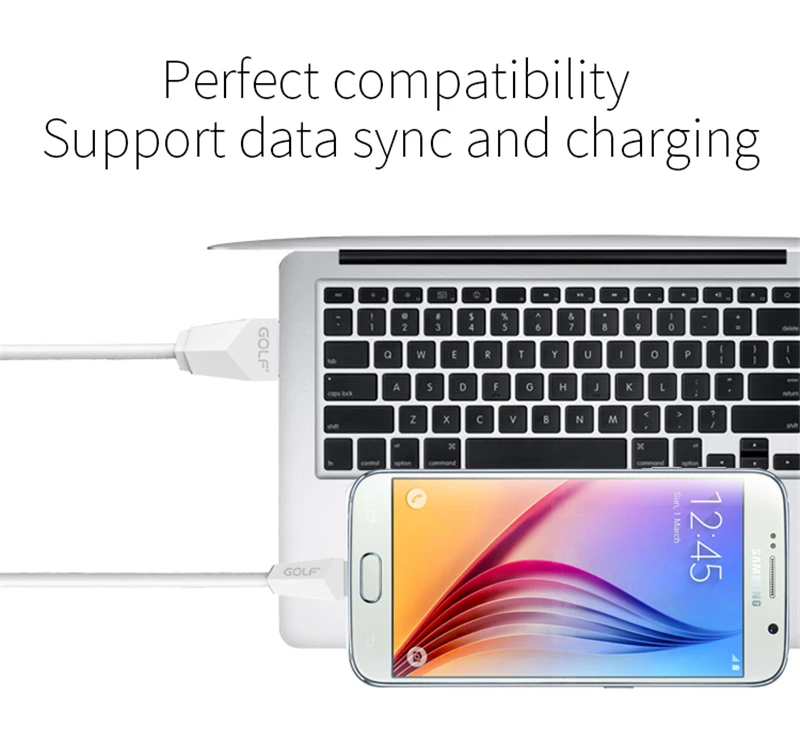 Гольф, микро Зарядка через usb кабель для samsung S4 S6 S7 край Galaxy Note2 Note4 для Android телефонов usb Зарядное устройство кабель для телефона Redmi 5A 6A 5 Plus