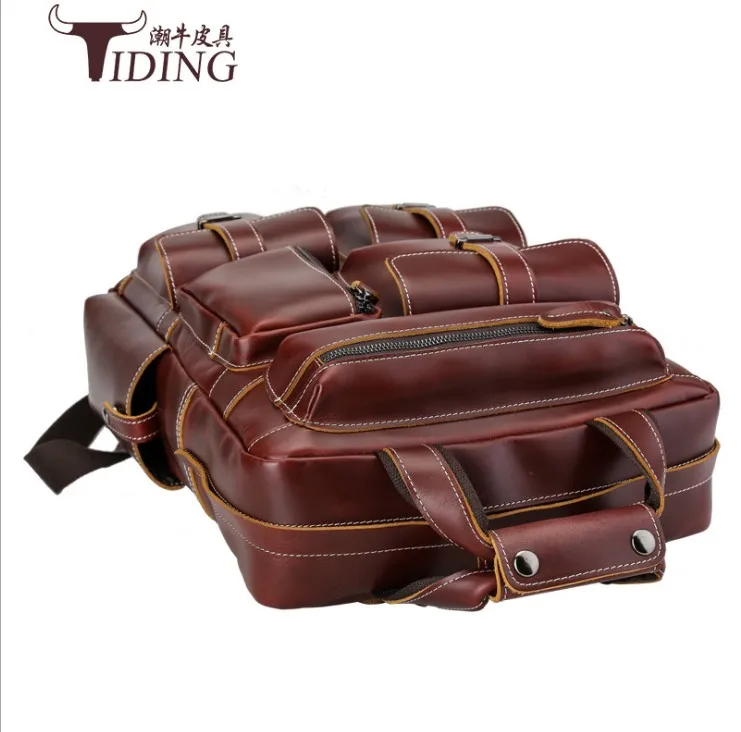Мужской большой рюкзак из натуральной кожи в английском стиле|backpack bag|backpack bags