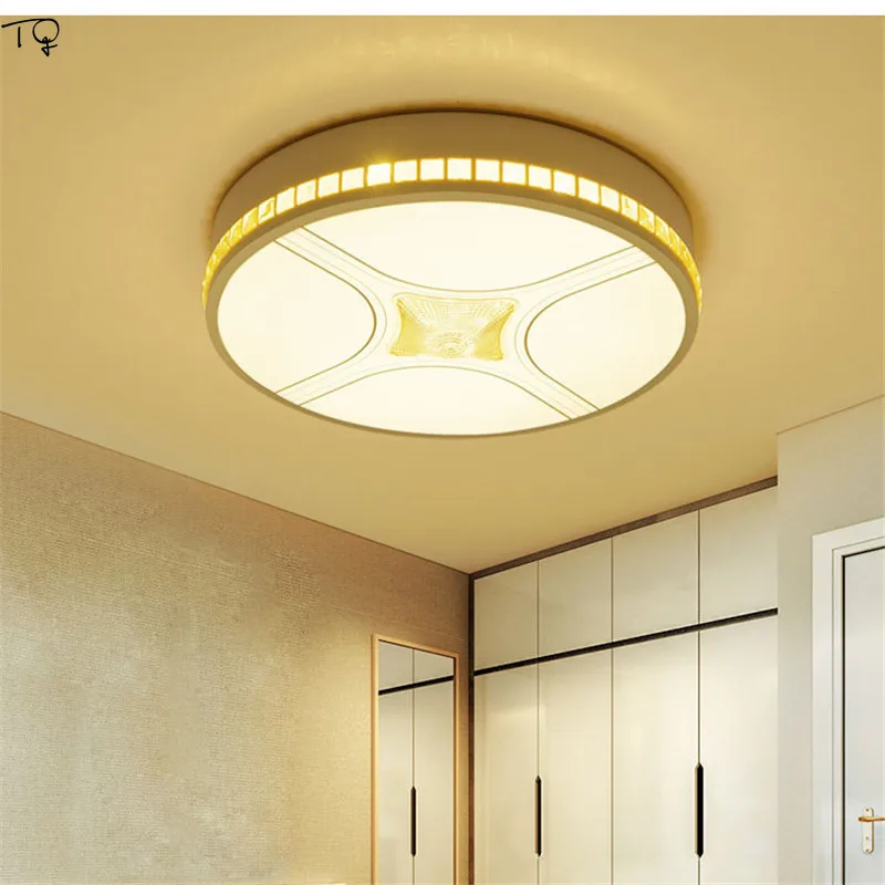 

Round Ceiling Lamp LED Acrylic Remote Control Simple Personality Living Room Modern Bedroom Study Dining Hall Decoration Home