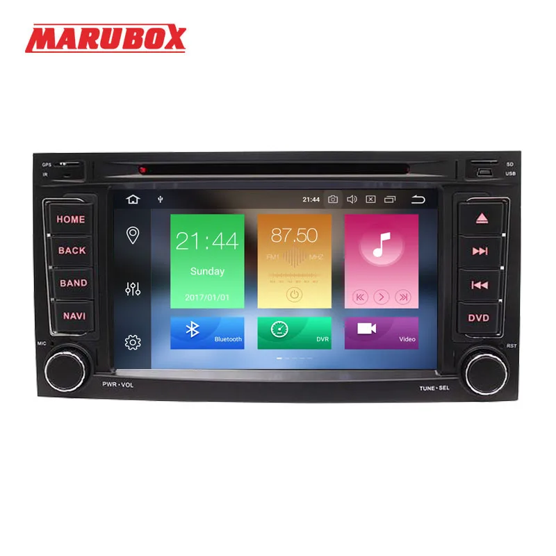 MARUBOX 7A808PX5 Штатная магнитола для Volkswagen Touareg 2011 2003 Головное устройство на Android 8.0