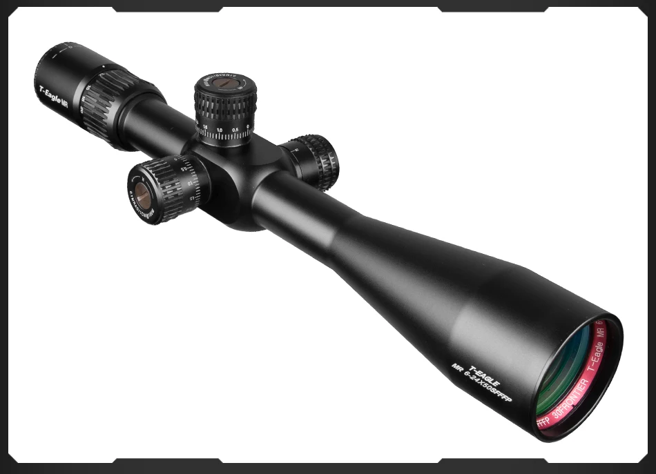 T-Eagle MR SFFFP 6-24x50 охотничий прицел, первый фокусный прицел с духом уровня, тактический дальний прицел для винтовок