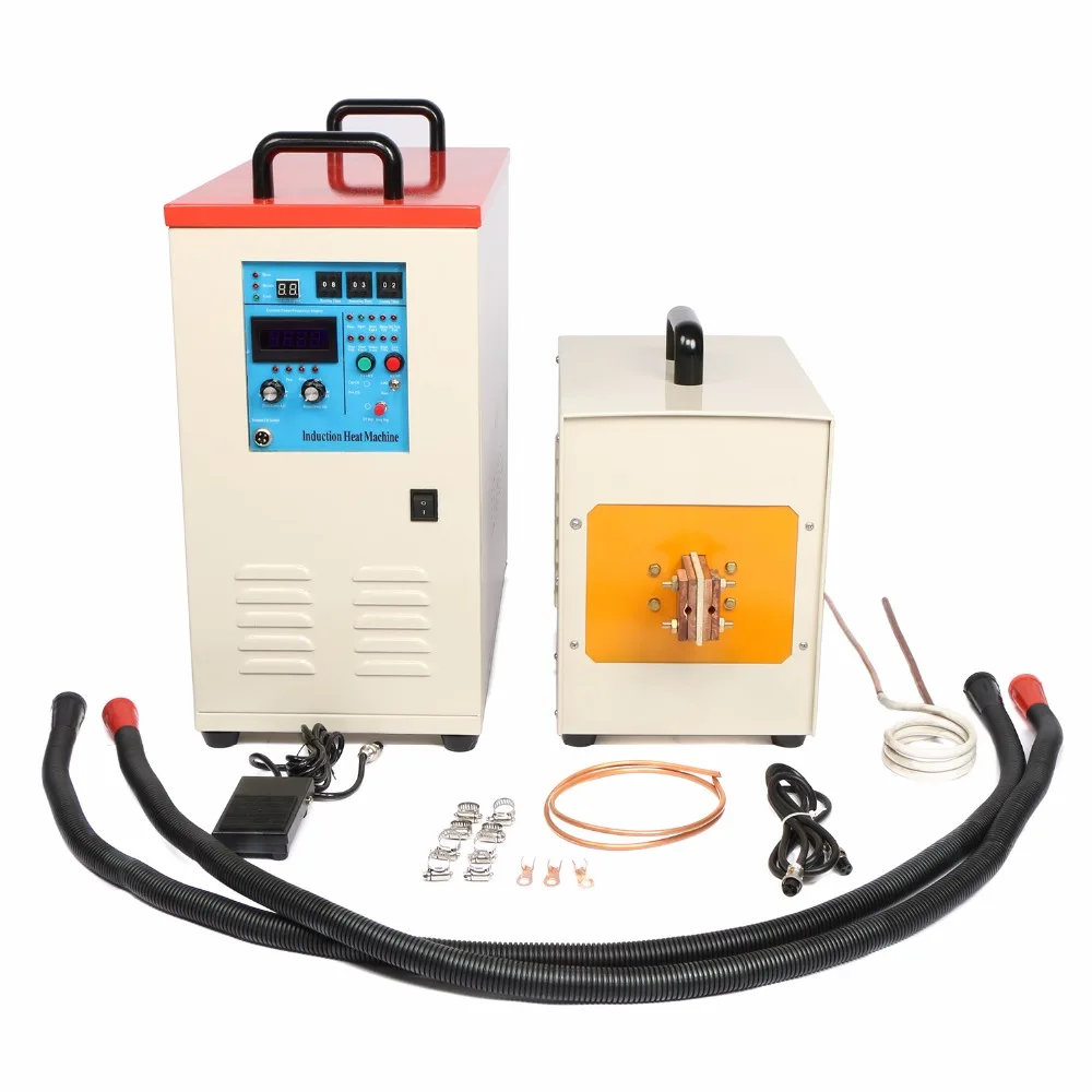 Высокочастотная Индукционная металлическая печь нагревателя мощностью 30 80