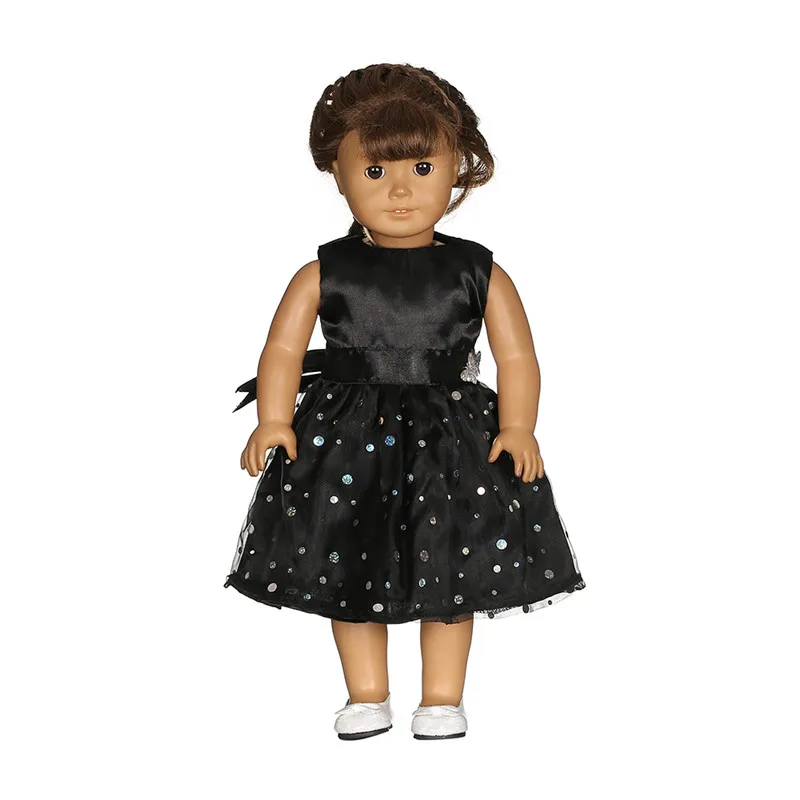 Кукольное платье принцессы ручной работы 15 цветов одежда для 18 дюймов