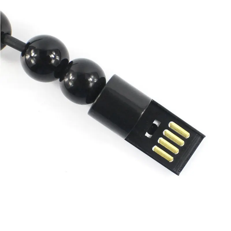 Универсальный Micro USB кабель с бусинами для браслета зарядный синхронизации