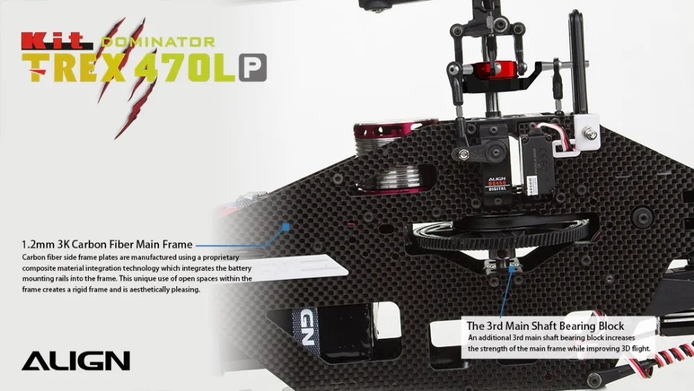 3D вертолет выровняйте T-REX 470LP 2,4 GHz 6CH RC вертолет комплект подходит