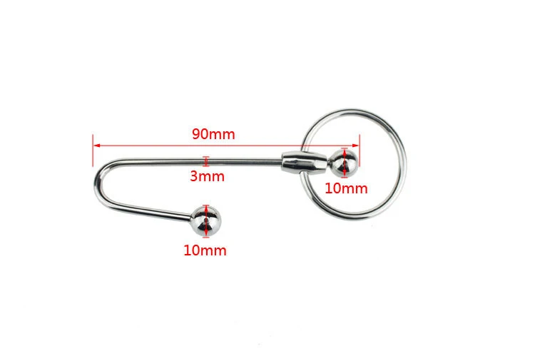 Уретральная заглушка из нержавеющей стали для взрослых металлическая пениса