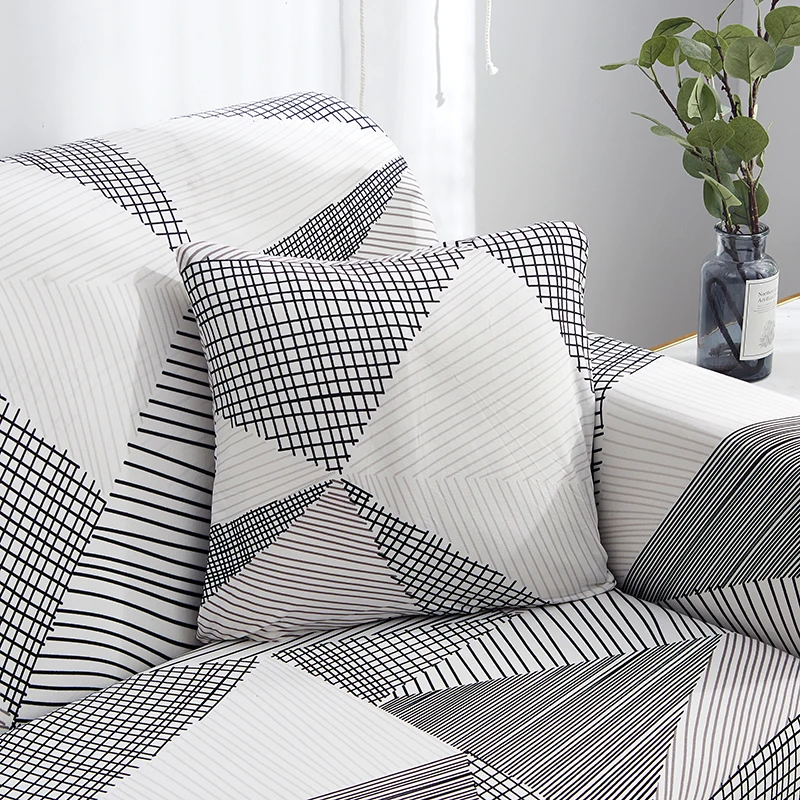 2 шт. чехлы на диваны декоративные подушки из полиэстера с принтом 45x45 см | Дом и