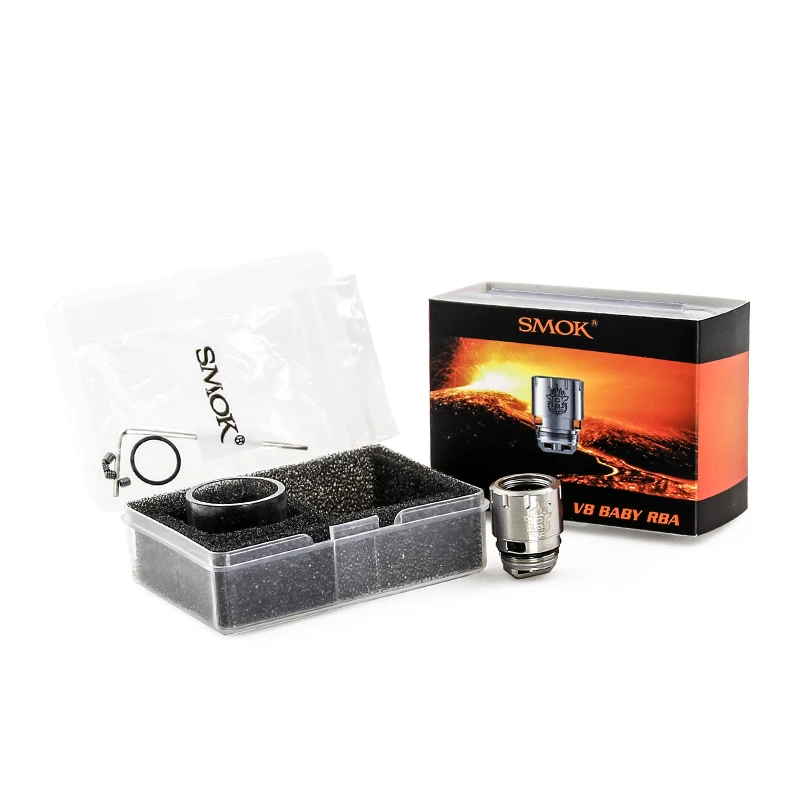 100% SMOK TFV8 Детские катушка RBA для Baby Beast танк электронная сигарета|rba coil|coils for electronic