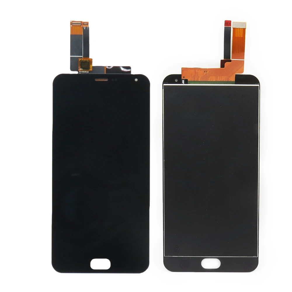 ЖК дисплей и дигитайзер для Meizu M2 Note сенсорного экрана с рамкой в сборе детали