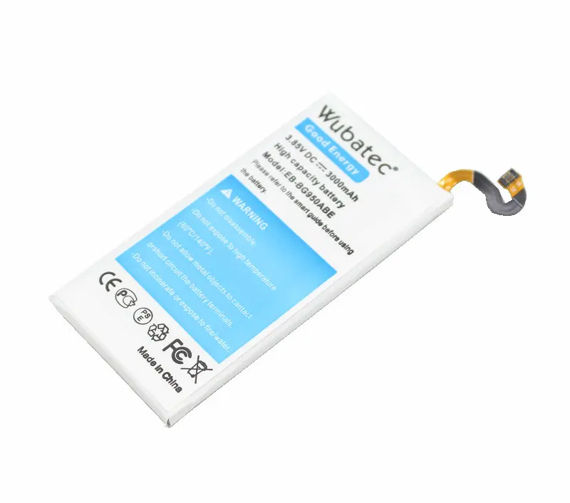 Wubatec 1x3000mAh EB-BG950ABE Сменный аккумулятор для Samsung Galaxy S8 G950 G950F G950A G950T G955S G950P G950U |