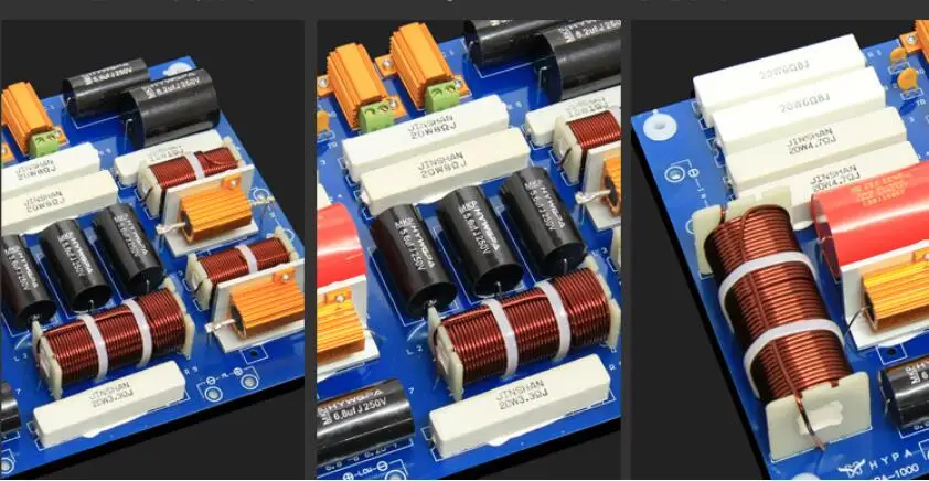 1 шт. Hi-Fi 3-полосный кроссовер с делителем частоты твитер HY-31PA НЧ-динамик 1000 Вт для