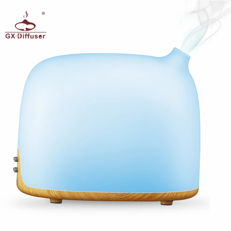 GX.Diffuser Mini 300ML Ultrasonic Air Humidifier Mist Maker 14 Colors Changing LED Light Essential Oil Diffuser for Office &ampHome | Бытовая