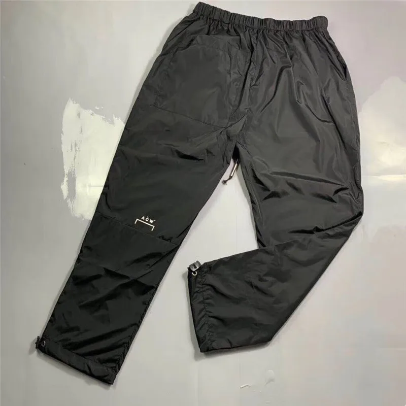 A COLD WALL ACW брюки уличной моды Jogger нейлон ботильоны с перекрестной шнуровкой