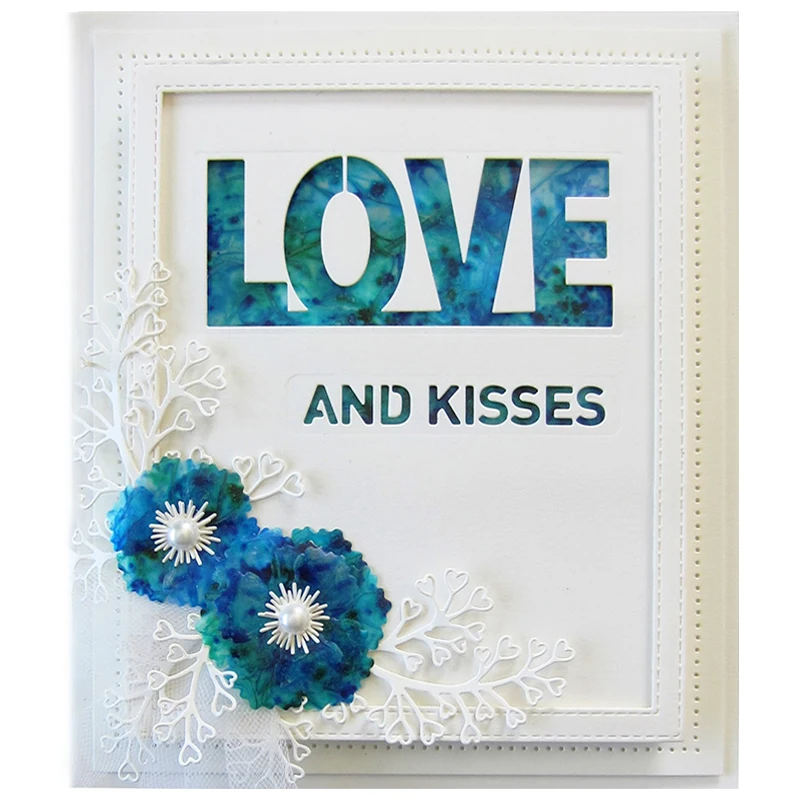 Металлические режущие трафареты для рукоделия бумажные карточки скрапбукинга