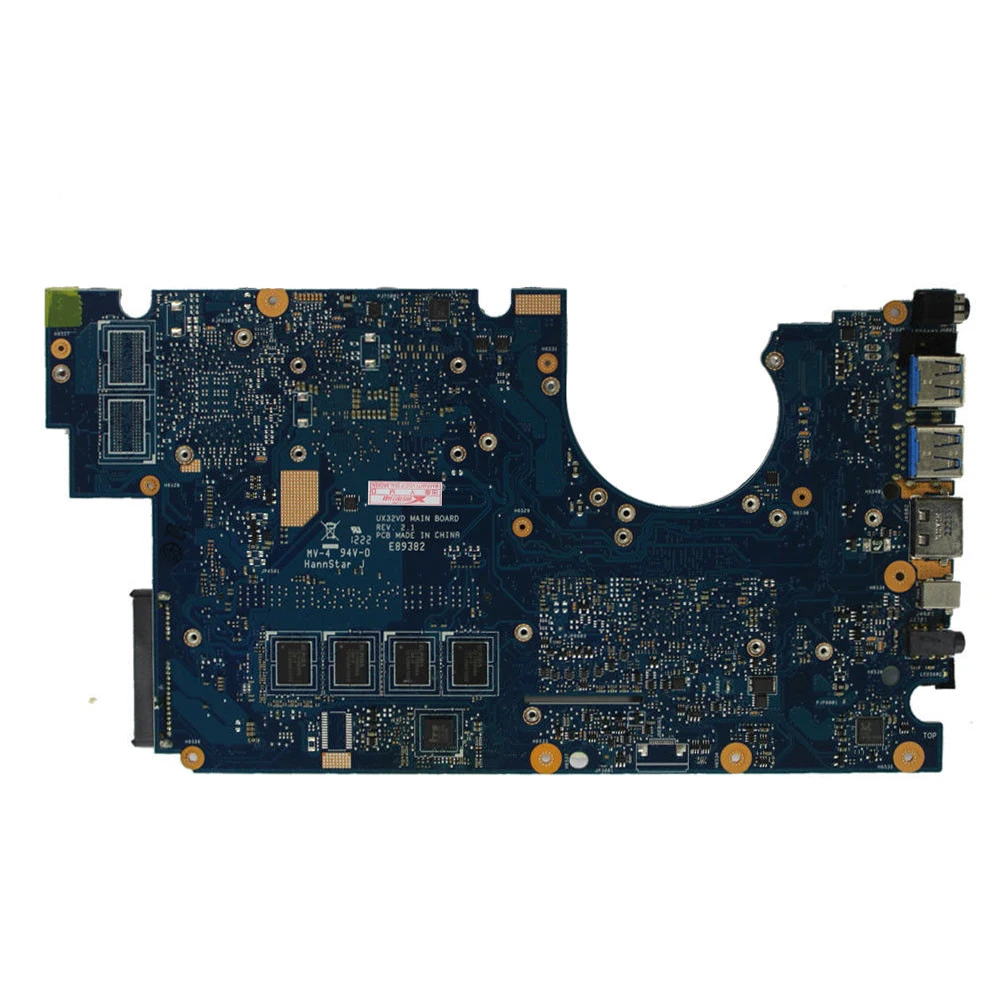 С i7 3517 CPU 2G RAM для For Asus UX32A UX32V UX32VD материнская плата ноутбука Материнская Тест 100%