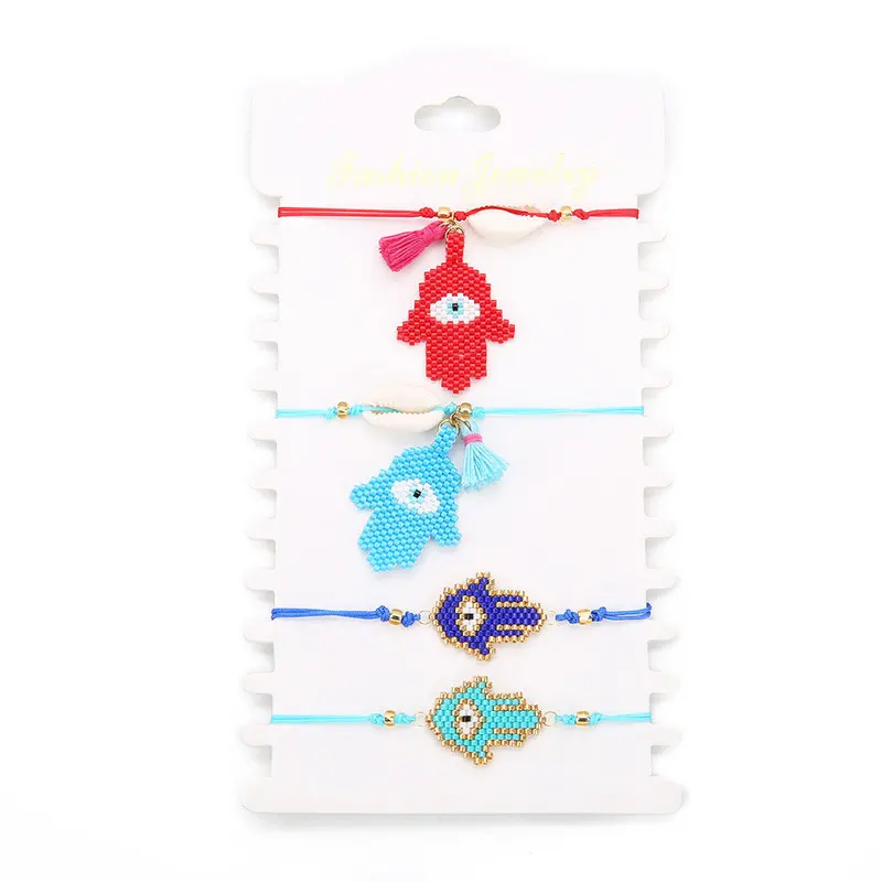 SHINUSBOHO Bracelets Delicas Kappalah Lucky Men Bracelet Hamas Hand pulseras Women Charm MIYUKI Bead mujer moda Gifts | Украшения и