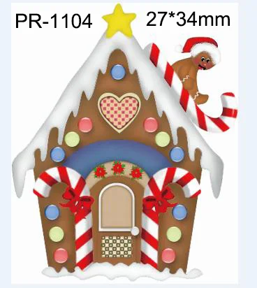 Мультяшная фигурка каваи Рождественская для украшения дома плоский задник