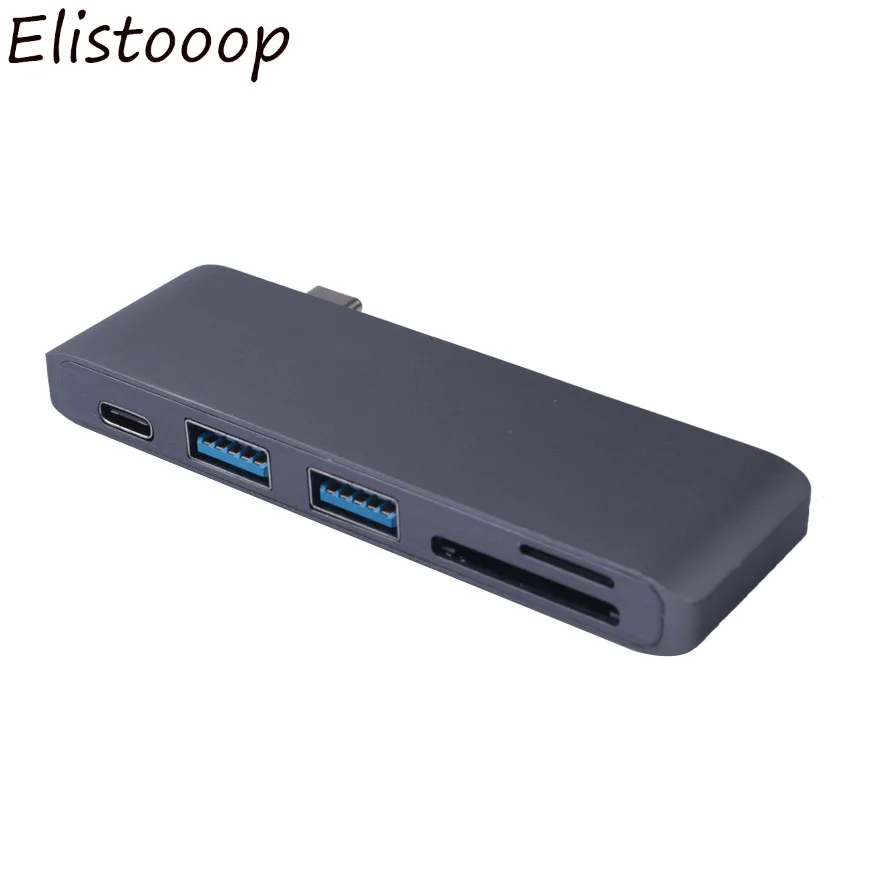 2018 Type C концентратор USB к 3 0 SD TF кардридер зарядный адаптер для передачи данных Macbook