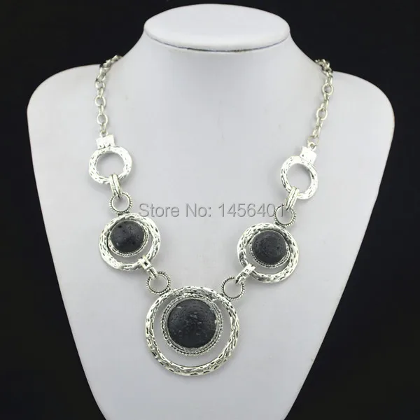 L30 Цепочки и ожерелья подвеска Винтаж Тигр камень кулон ювелирные изделия Для