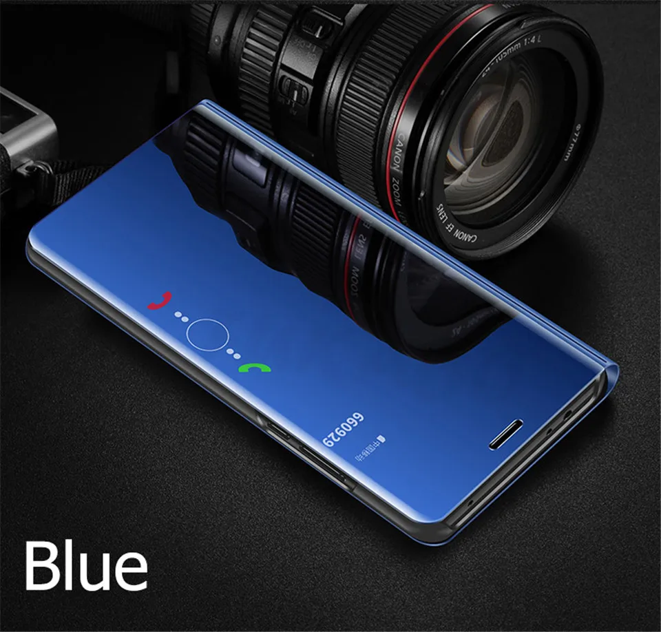 Флип-чехол с подставкой для Xiaomi mi 9 A2 8 Lite A1 6X 5X rror кожаный чехол Red 7 Note 6 Pro 5 Plus 6A