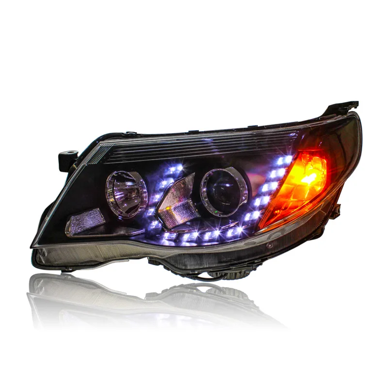 2 шт. Ownsun LED U Sharp слеза ангела глаз DRLs объектив проектора поворот Замена сигналов